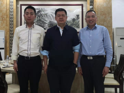 中纪委国际合作局郭松江局长、人民日报社马海涛副总编亲临新望视察指导